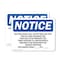 Signmission Red Dyed Diesel Fuel For Off Road Use Only OSHA Notice Sign, Plastic, 10in W x 7in L, 2PK OS-2PACK-NS-P-710-L-18010 - alternate 1